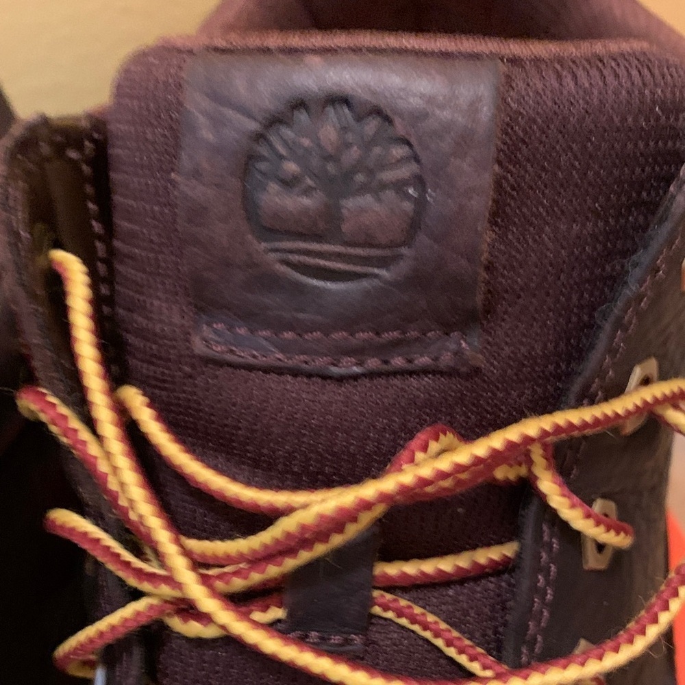 Timberland Men's Dark Brown Leather Sneakers - Picture 4 of 9